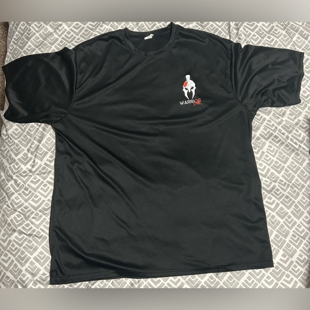 💰2/$10 C2 sport Warrior Labz black polyester short sleeve shirt-size 2x